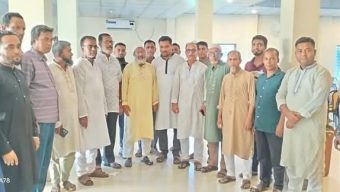 দিরাইয়ে আজমল হোসেন চৌধুরী জাবেদের ঈদ পুর্ণমিলনী ও শুভেচ্ছা বিনিময়