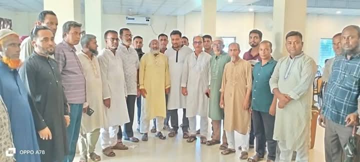 দিরাইয়ে আজমল হোসেন চৌধুরী জাবেদের ঈদ পুর্ণমিলনী ও শুভেচ্ছা বিনিময়