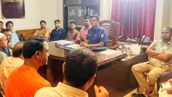 বড়লেখায় সাংবাদিকদের সাথে নবাগত ওসি’র মতবিনিময় সভা : অপরাধ দমনে চাইলেন সহযোগিতা