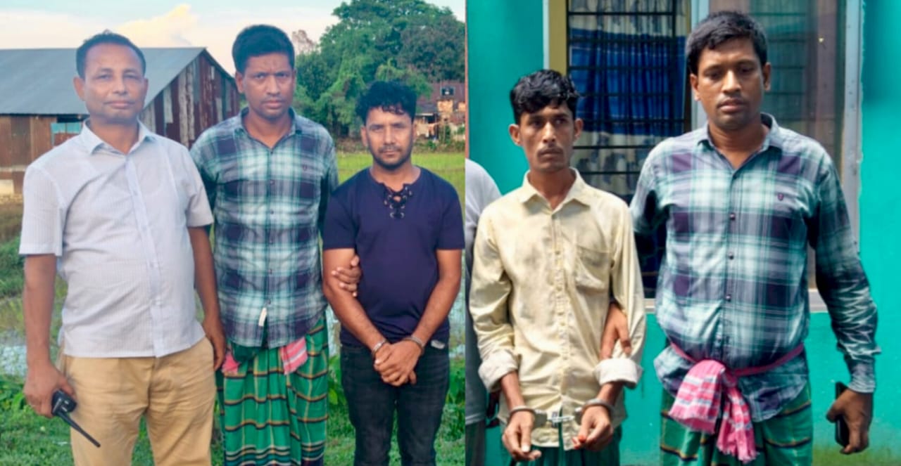 জৈন্তাপুরে কৃষকবেশে দুই ধর্ষক’কে ধরল পুলিশ, একজন এখনও পলাতক