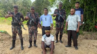 মাধবপুরে বালু বিক্রির অভিযোগে লাখ টাকা জরিমানা 