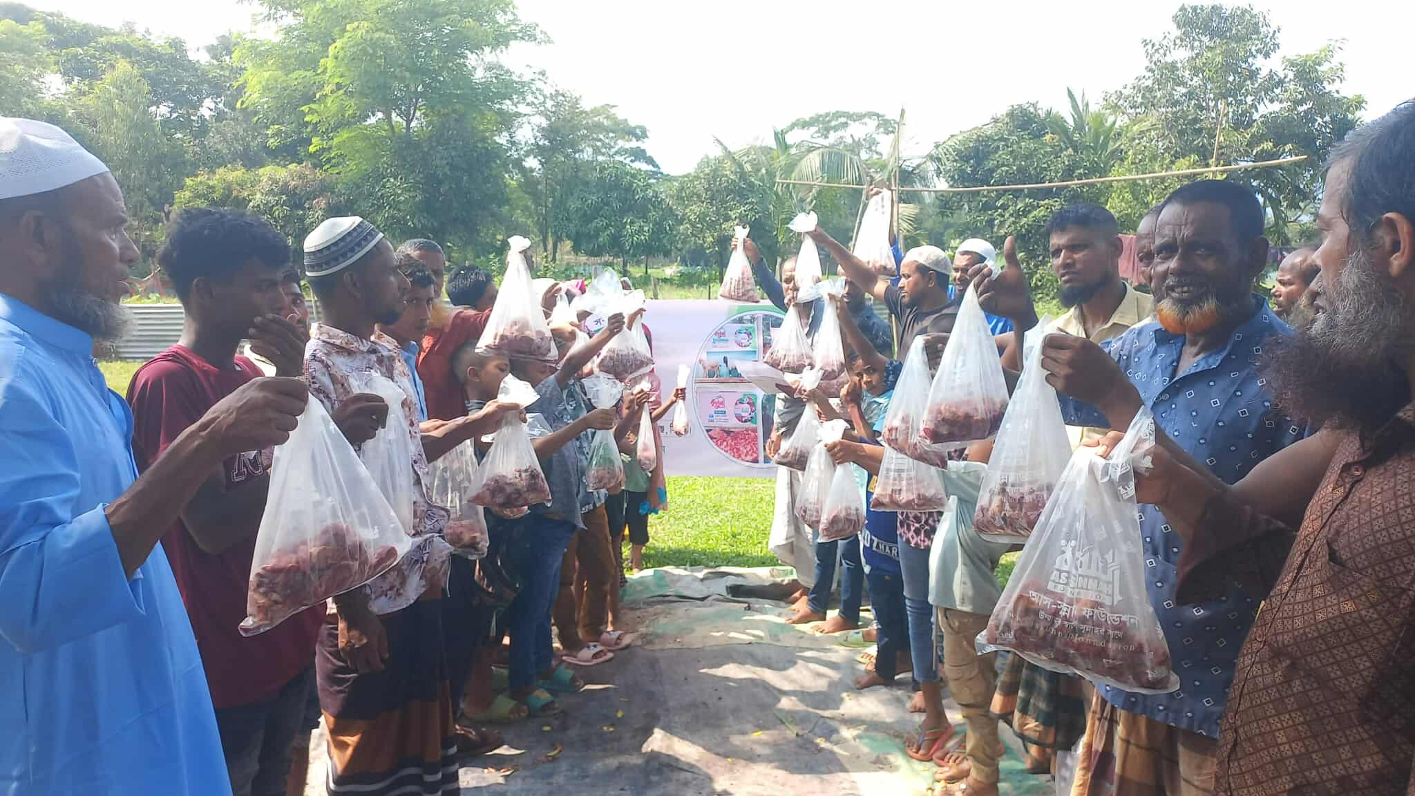 সিলেট বিভাগে ৮৩ পশু কোরবানি করল আস-সুন্নাহ ফাউন্ডেশন