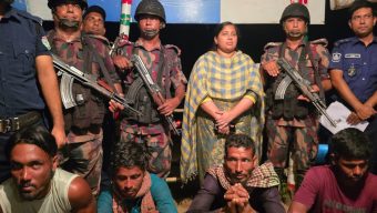 ধলাই নদীতে অভিযানে ৫ জনকে ছয় মাসের জেল