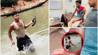 জৈন্তাপুরে ইজারাকৃত বড়গাং নদীতে বালু শ্রমিকদের উপর হামলা, আহত ১, মামলার প্রস্তুতি