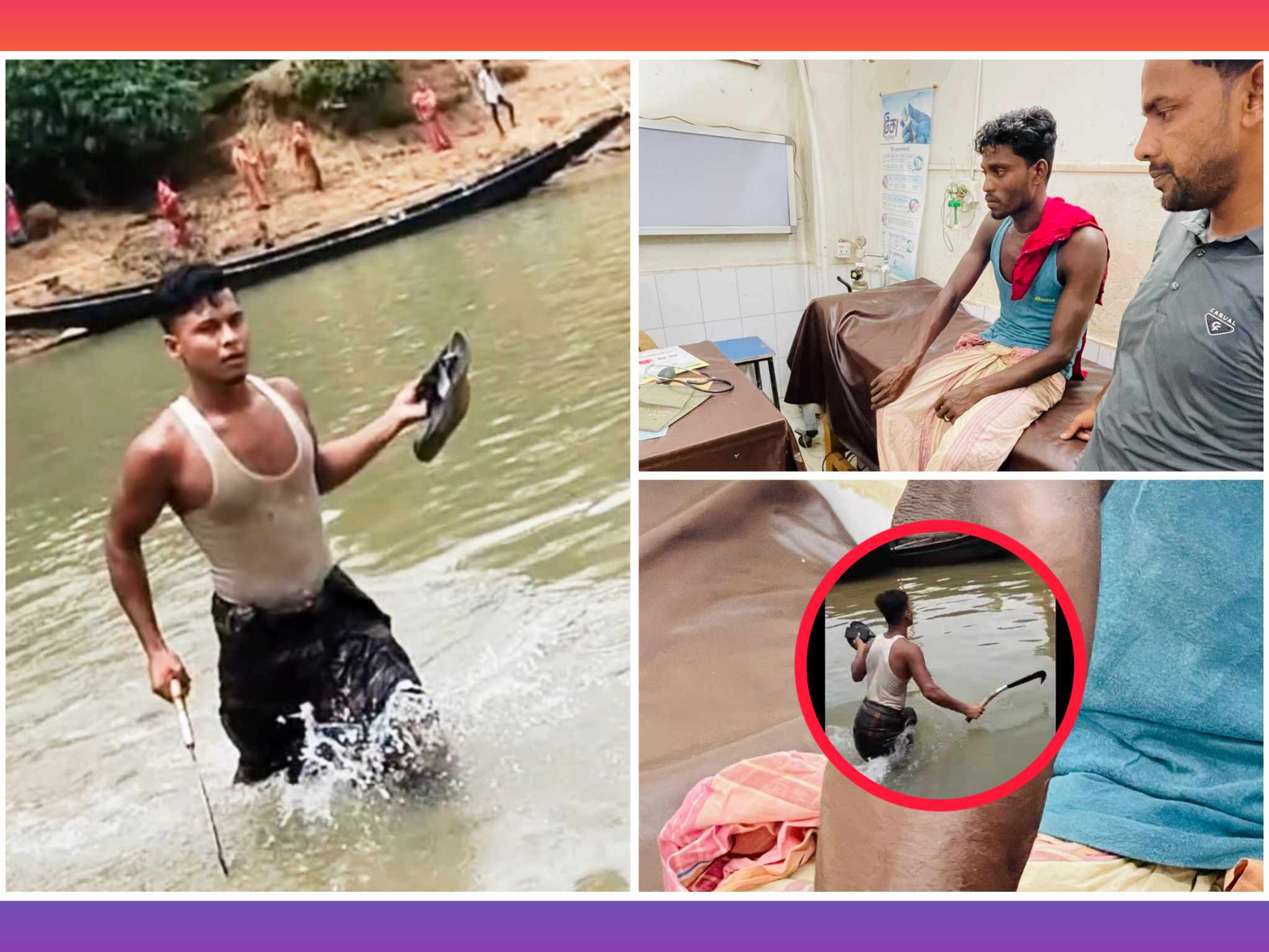 জৈন্তাপুরে ইজারাকৃত বড়গাং নদীতে বালু শ্রমিকদের উপর হামলা, আহত ১, মামলার প্রস্তুতি