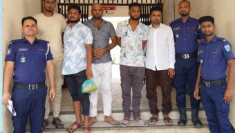 বালাগঞ্জ হাবিব পার্কে যৌথবাহিনীর অভিযান ইয়াবা সহ ৫ জন গ্রেফতার