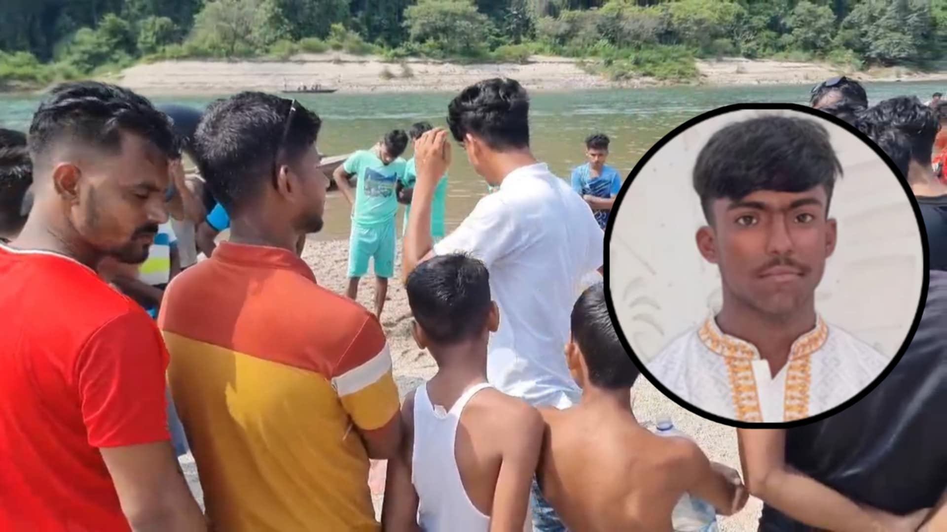 জাফলংয়ে বেড়াতে এসে বাড়ি ফেরা হলনা মাহিমের