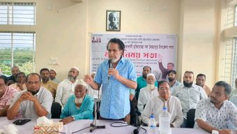 জৈন্তাপুরে ৩১ দফা বাস্তবায়নে মুক্তিযোদ্ধা দলের মতবিনিময় সভা 