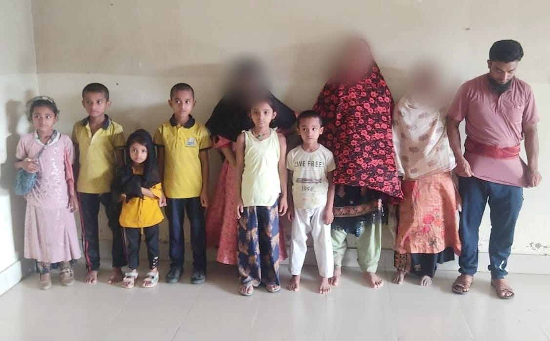 বড়লেখা সীমান্তে অবৈধভাবে অনুপ্রবেশ ১০ রোহিঙ্গা আটক