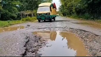 সড়ক ও জনপদের গাফলতি ১০ বছর উন্নয়ন বঞ্চিত দরবস্ত কানাইঘাট সড়ক