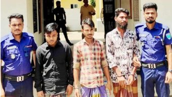 কানাইঘাটে গনধর্ষণ মামলা রুজুর ০৬ ঘন্টার মধ্যে ৩ ধর্ষণ*কারী গ্রে ফ তা র