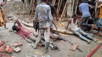 নজরুল বিশ্ববিদ্যালয়ে নির্মাণাধীন হলের ছাদ ধসে ১০ শ্রমিক আহত, তদন্ত কমিটি গঠন