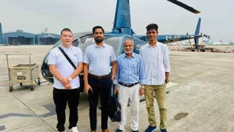 সুনামগঞ্জের দর্শনীয় স্থান পরিদর্শনে চীনা নাগরিক,