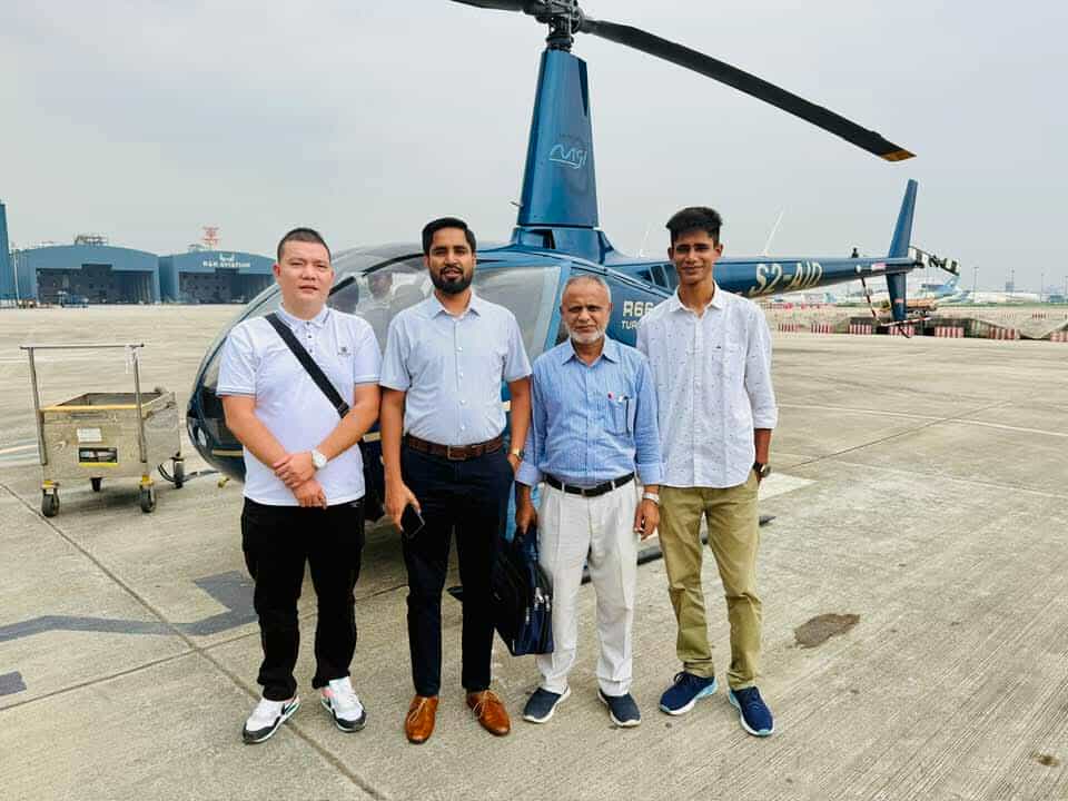 সুনামগঞ্জের দর্শনীয় স্থান পরিদর্শনে চীনা নাগরিক,