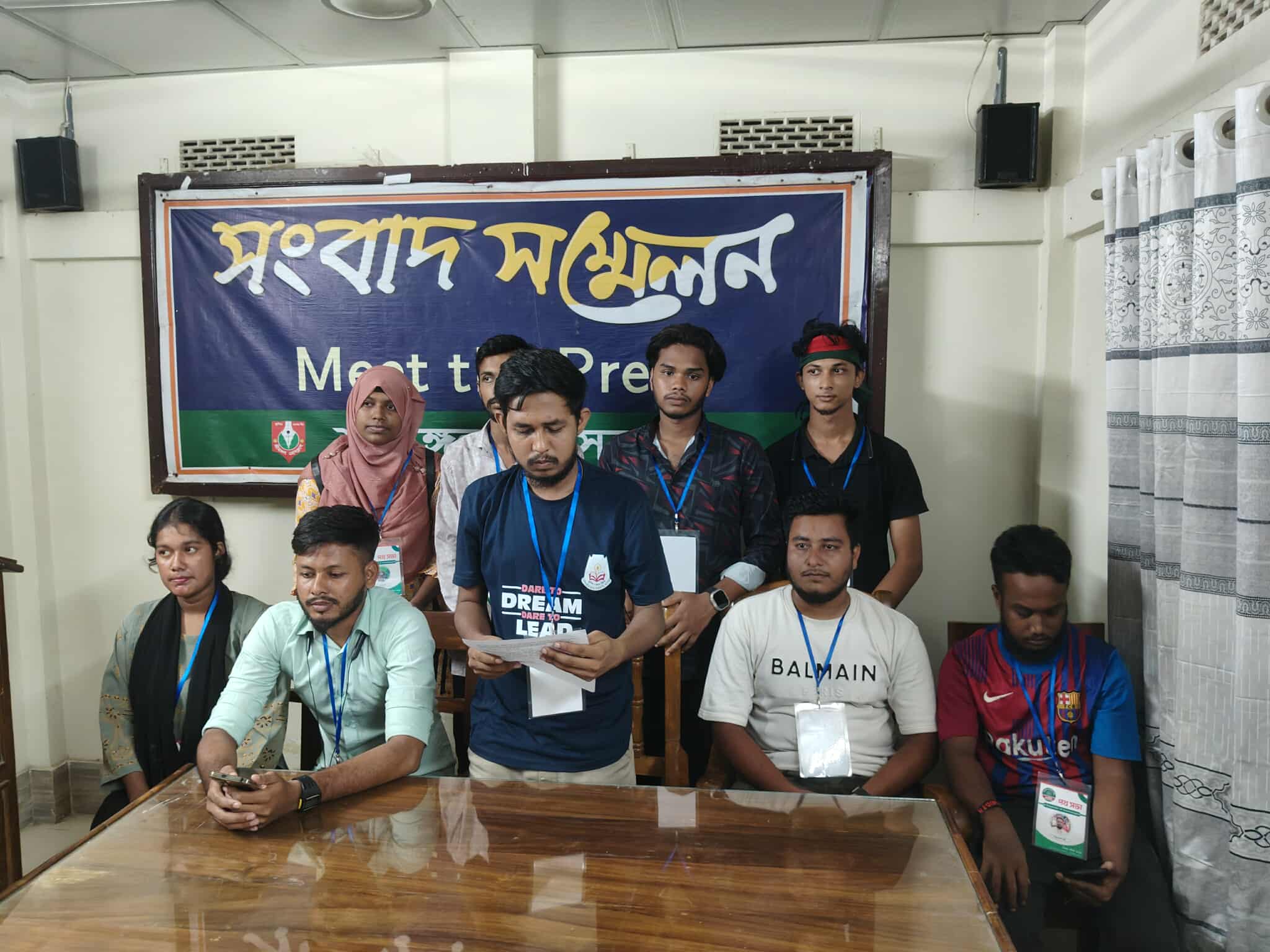 শ্রীমঙ্গলে এনসিপির কেন্দ্রীয় নেতা প্রীতম দাশের নেতৃত্ব না মানার ঘোষণা 