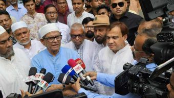নির্বাচনের মাধ্যমে বাংলাদেশ সঠিক পথে এগিয়ে যাবে : সিলেটে মির্জা ফখরুল
