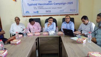 নবীগঞ্জে আগামী ১ সেপ্টেম্বর থেকে মাস ব্যাপী টাইফয়েড টিকাদান কো-অর্ডিনেশন কমিটি’র সভা অনুষ্ঠিত