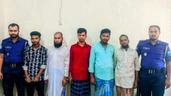 ভোলাগঞ্জের সাদাপাথর লুটের ঘটনায় পুলিশ গ্রেফতার করেছে ৫ জনকে