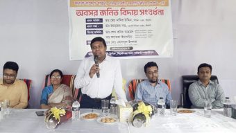 সিলেট বক্ষব্যাধি হাসপাতালে পরিচ্ছন্নকর্মীর বিদায় সংবর্ধনা অনুষ্ঠিত