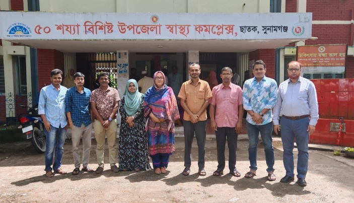 স্বাস্থ্য সেবায় বিভাগীয় পর্যায়ে শ্রেষ্ঠত্ব অর্জন করেছে ছাতক উপজেলা হাসপাতাল 
