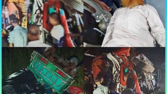 তামাবিল মহাসড়কে বাস খাদে ২৮ জন আহত: গুরুতর ৭ জনকে সিলেটে প্রেরণ