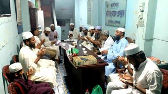 বানিয়াচং মডেল প্রেসক্লাবে সাংবাদিকদের সঙ্গে জমিয়ত এমপি প্রার্থীর মতবিনিময়