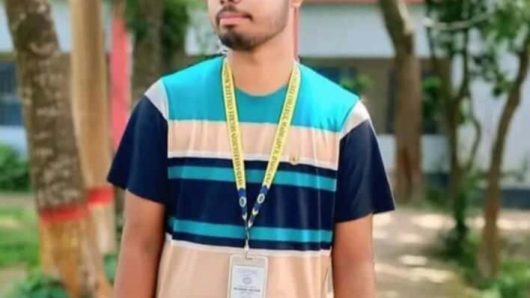 মাধবপুরে বাসের ধাক্কায় প্রাণ গেল কলেজ ছাত্রের