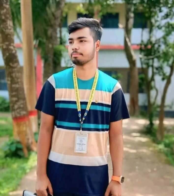 মাধবপুরে বাসের ধাক্কায় প্রাণ গেল কলেজ ছাত্রের