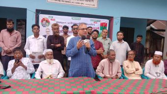 বিএনপির মনোনয়ন প্রত্যাশী ব্যারিস্টার আনোয়ার হোসেনের গণসংযোগ ও আলোচনা সভা