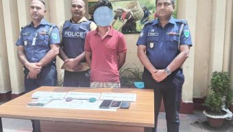 শ্রীমঙ্গলে ৬ ঘন্টার মধ্যে চোরাই টাকা উদ্ধারসহ আটক ১