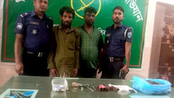 আজমিরীগঞ্জে সেনাবাহিনীর অভিযানে ইয়াবা ও গাঁজাসহ দুই ডিলার গ্রেফতার