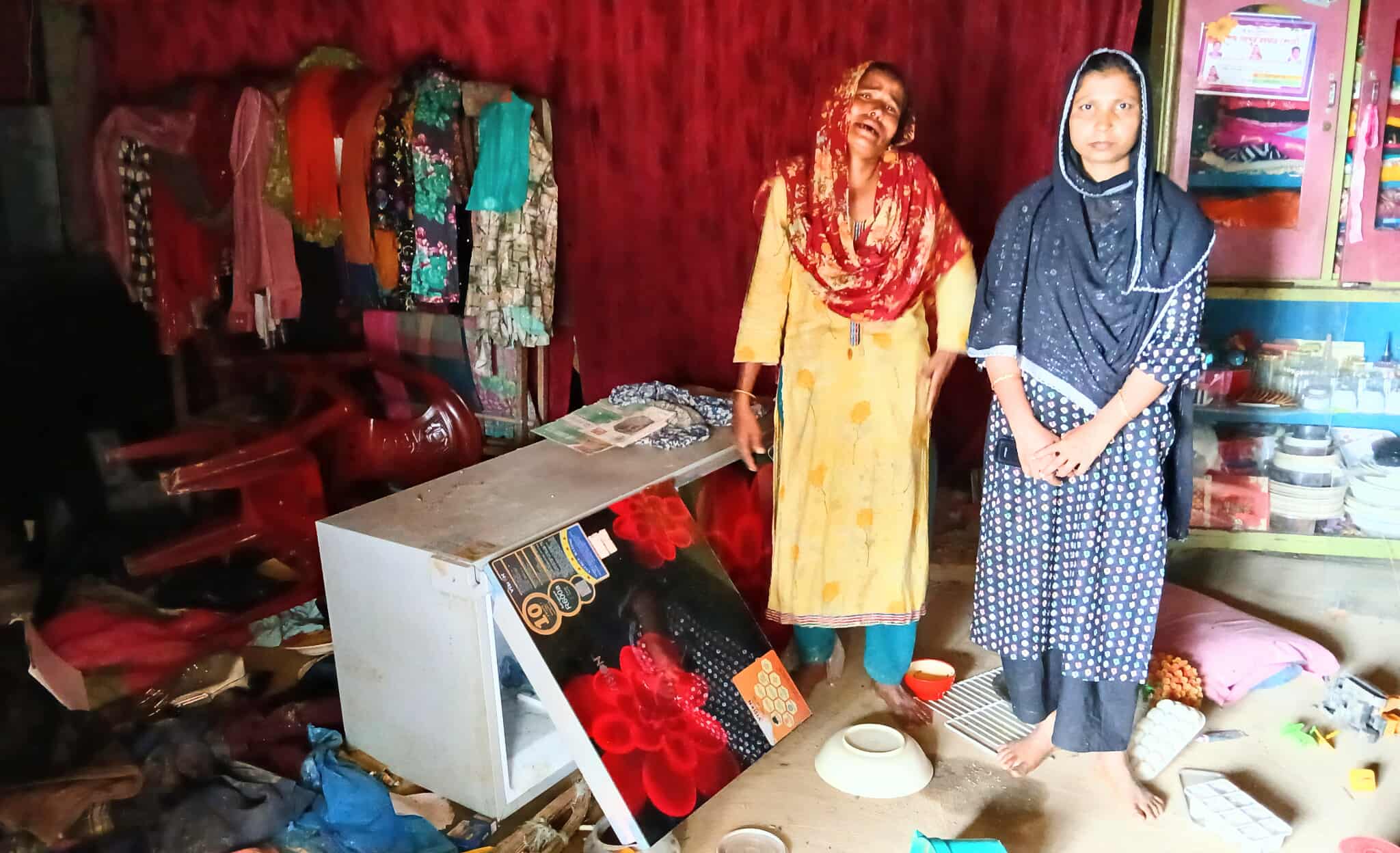 ধর্মপাশায় হামলা ভাঙচুর ও লুটপাট: থানায় অভিযোগ দায়ের