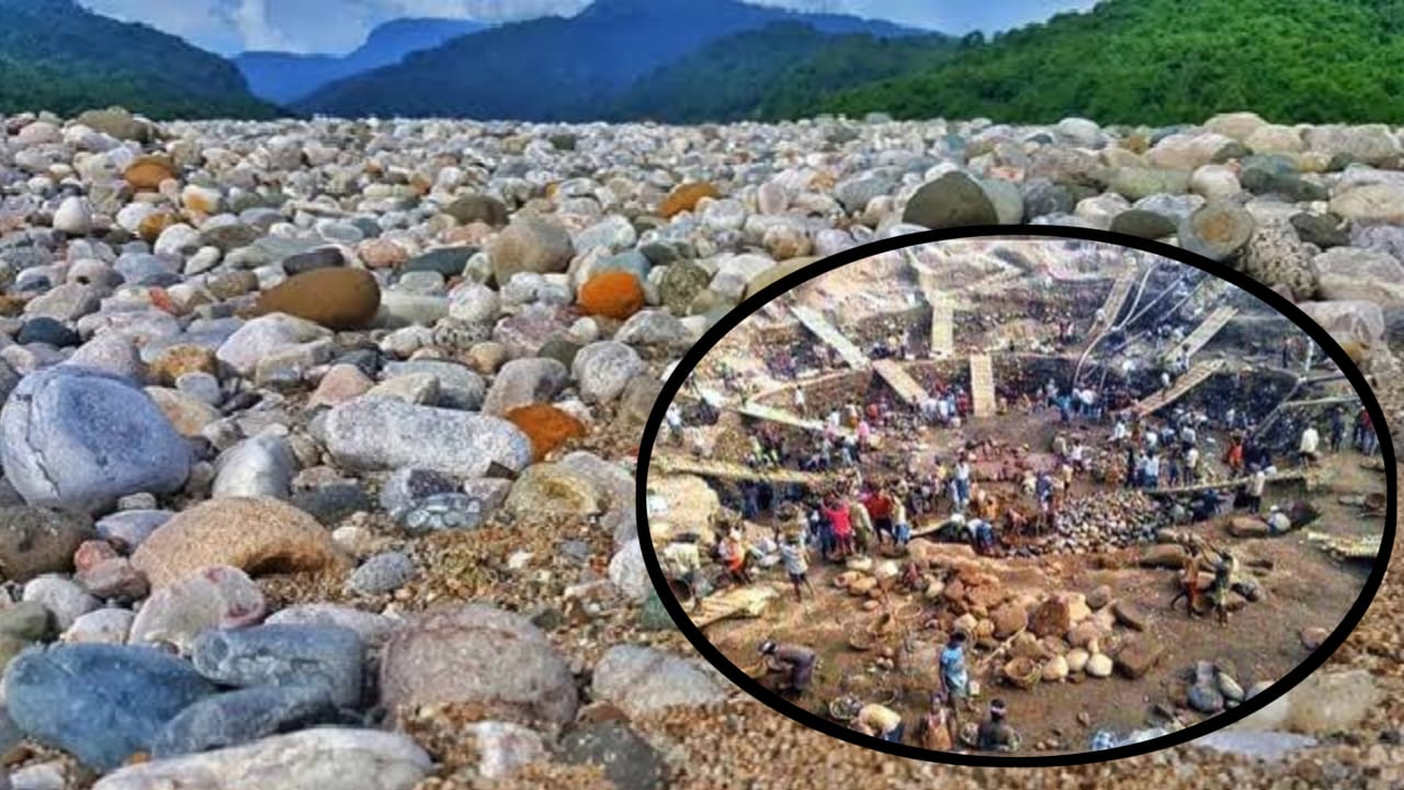 ভোলাগঞ্জে পাথর লুটের ঘটনায় প্রথম মা ম লা,  আ সা মি দুই হাজার