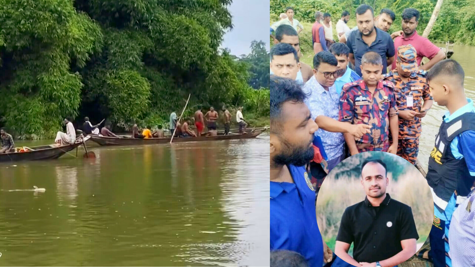 সিলেটে চোরাকারবারিদের ধরতে গিয়ে নৌকাডুবিতে নিখোঁজ বিজিবি সদস্যের মরদেহ উদ্ধার