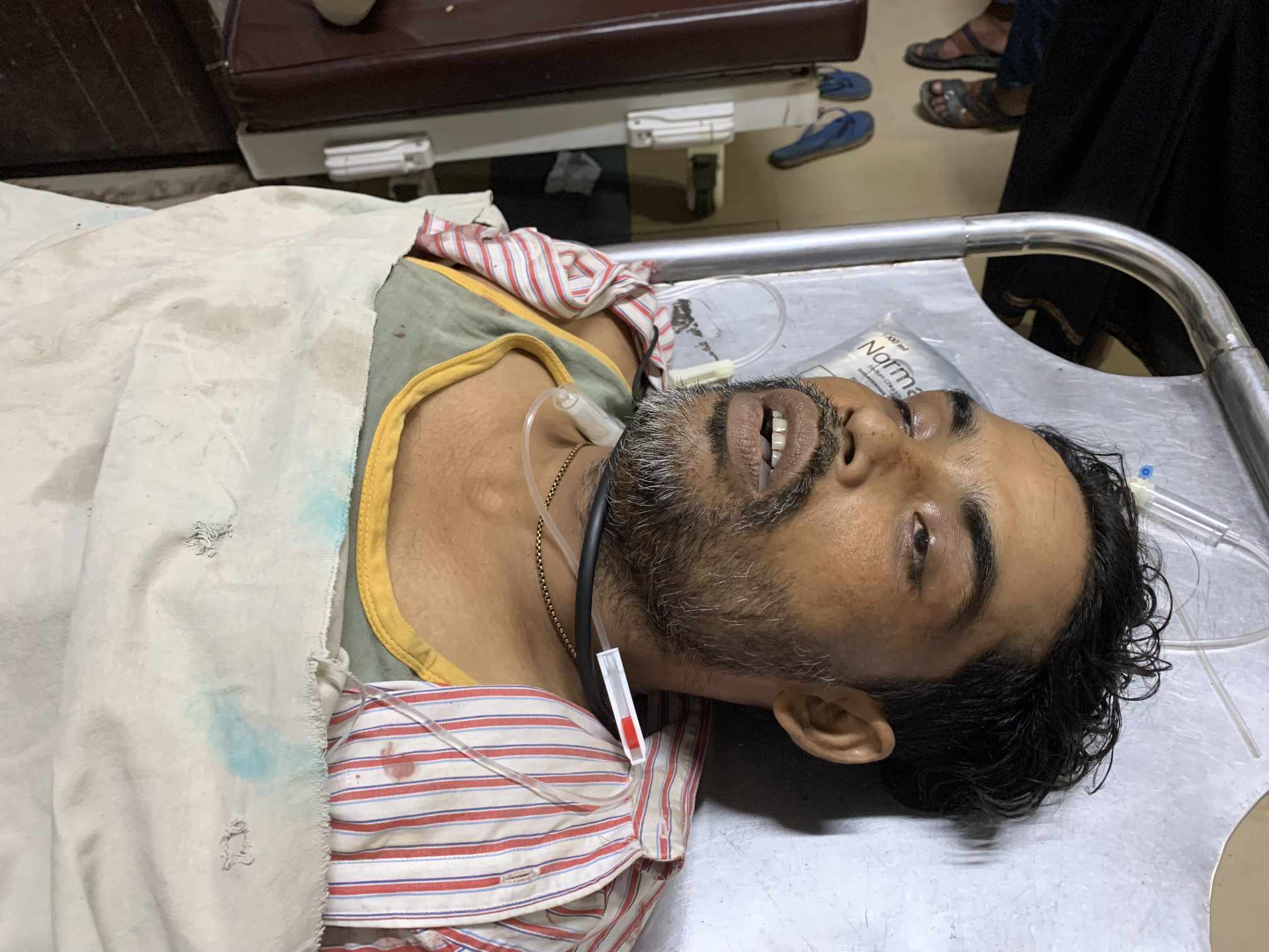 সিলেট নগরীর ক্কীন ব্রীজের পাশে যুবক খু ন