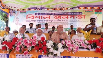 রাষ্ট্রকাঠামো-৩১দফা জনগণের কাছে পৌছে দিতে সুনামগঞ্জে: আব্দুল মোতালিব খাঁনের জনসভা