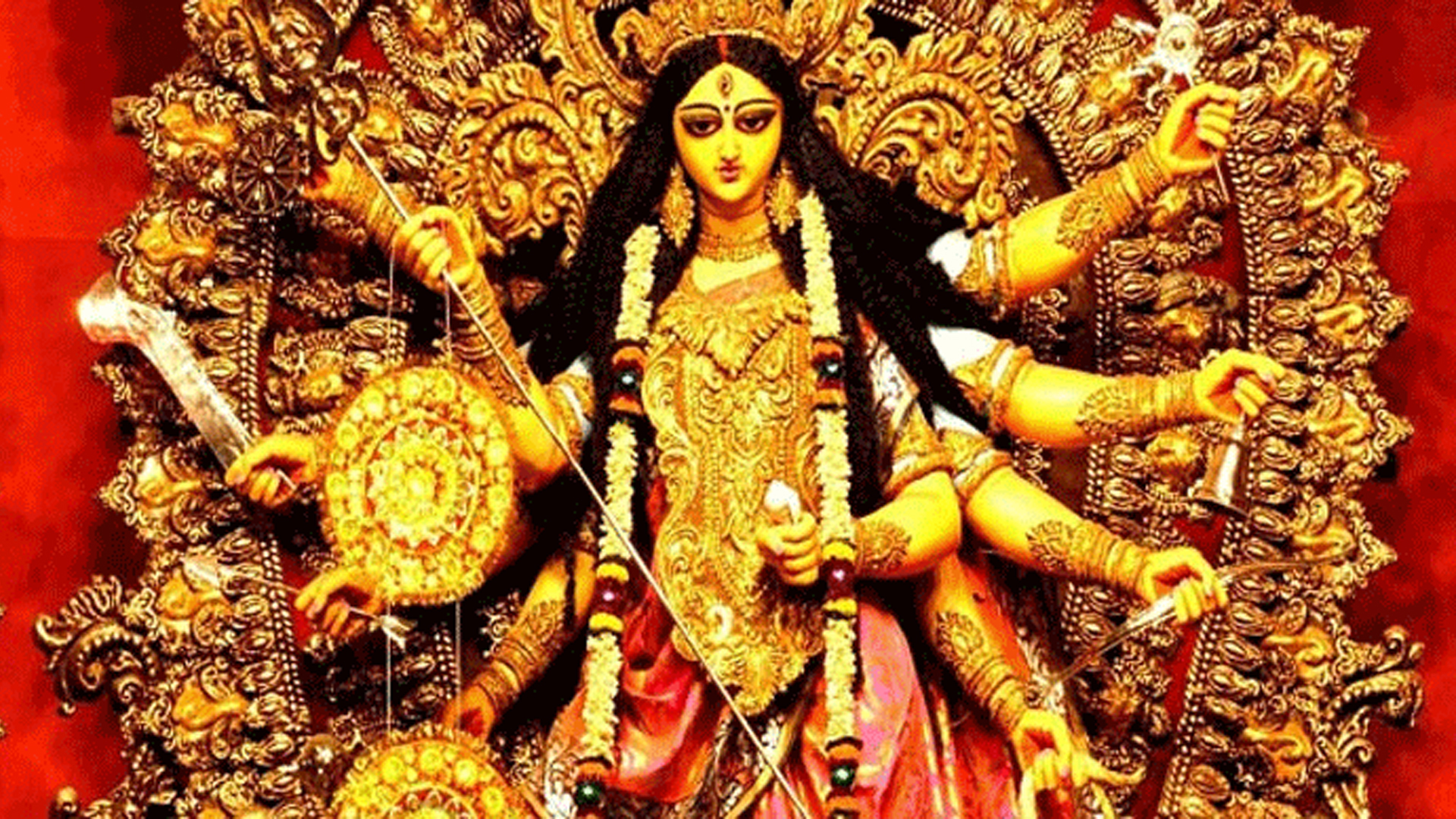 ওসমানীনগরে ৪০ মণ্ডপে শুরু হয়েছে দুর্গাপূজা