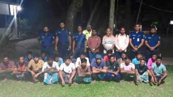 টাঙ্গুয়ার হাওরে অভিযানে আটক ২৫
