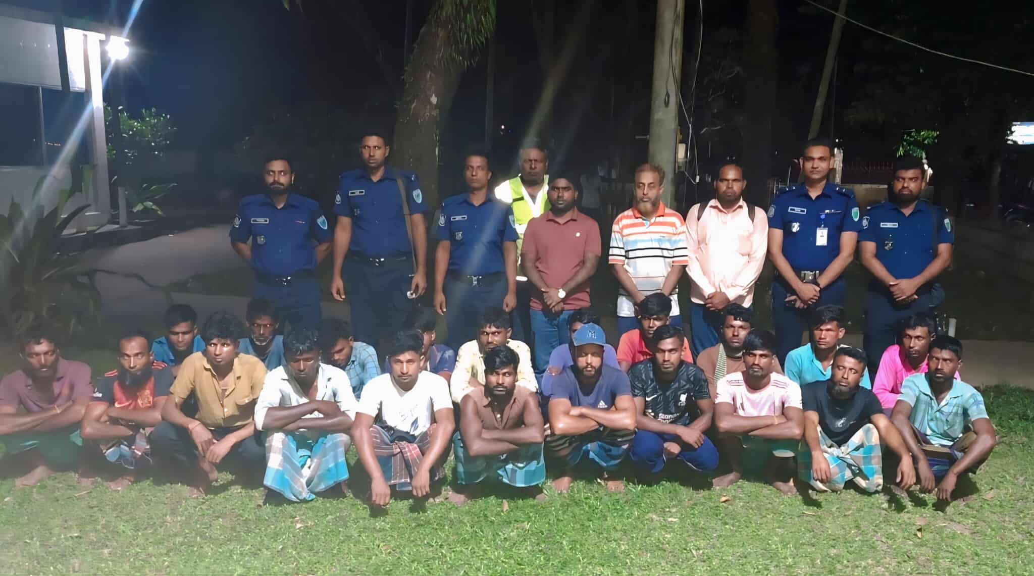 টাঙ্গুয়ার হাওরে অভিযানে আটক ২৫