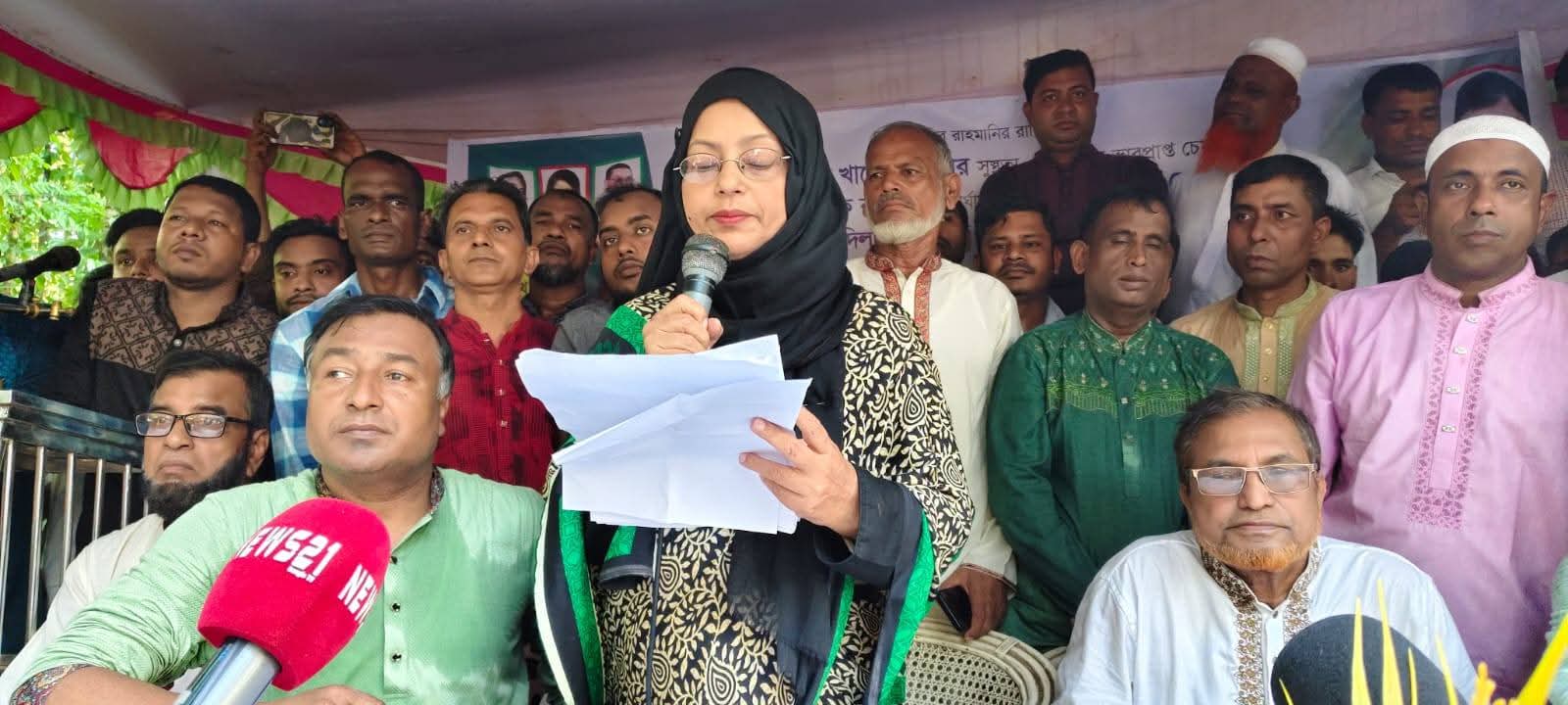 দিলদার হোসেন সেলিমের অসমাপ্ত কাজ সমাপ্ত করতে চাই——এডভোকেট জেবুন্নাহার সেলিম 