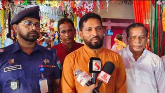 ধর্মীয় সম্প্রীতির উজ্জ্বল দৃষ্টান্ত স্থাপন: ‎জুড়ীতে এক আঙিনায় মসজিদ-মন্দির পরিদর্শন করলেন পুলিশ সুপার জাহাঙ্গীর হোসেন‎