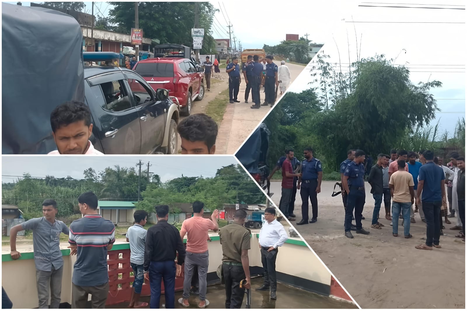 কোম্পানীগঞ্জে ইউএনও’র উদ্যোগে থানা পুলিশের চেকপোস্টে সিসি ক্যামেরা স্থাপন