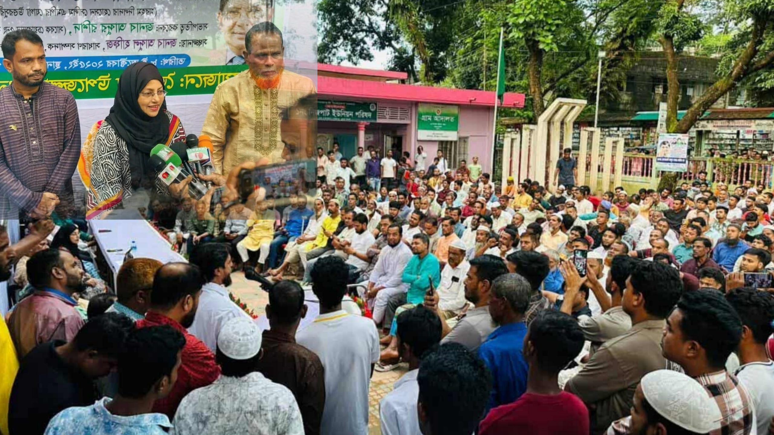 জৈন্তাপুরে ৩১ দফা বাস্তবায়নে এডভোকেট জেবুন নাহার সেলিমের মতবিনিময় সভা ও লিফলেট বিতরণ