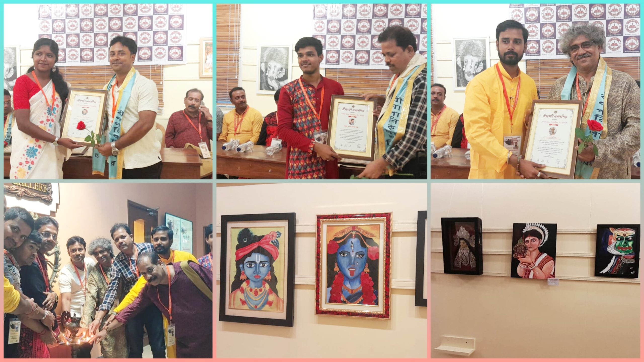 গ্রাম বাংলার শিশু শিল্পীদের প্রতিভা তুলে ধরতে: ২য় বর্ষের চিত্র প্রদর্শনীর শুভ সূচনা