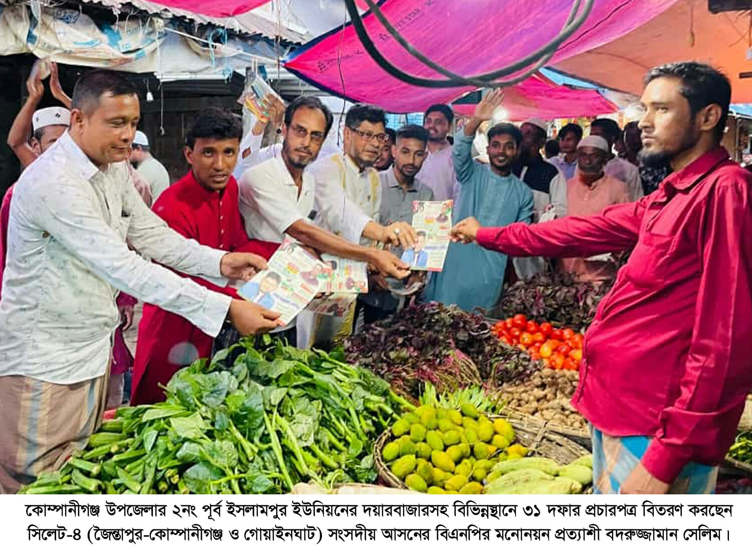 ক্ষমতার নয়, মানুষের অধিকার প্রতিষ্ঠার রাজনীতি করে বিএনপি: বদরুজ্জামান সেলিম